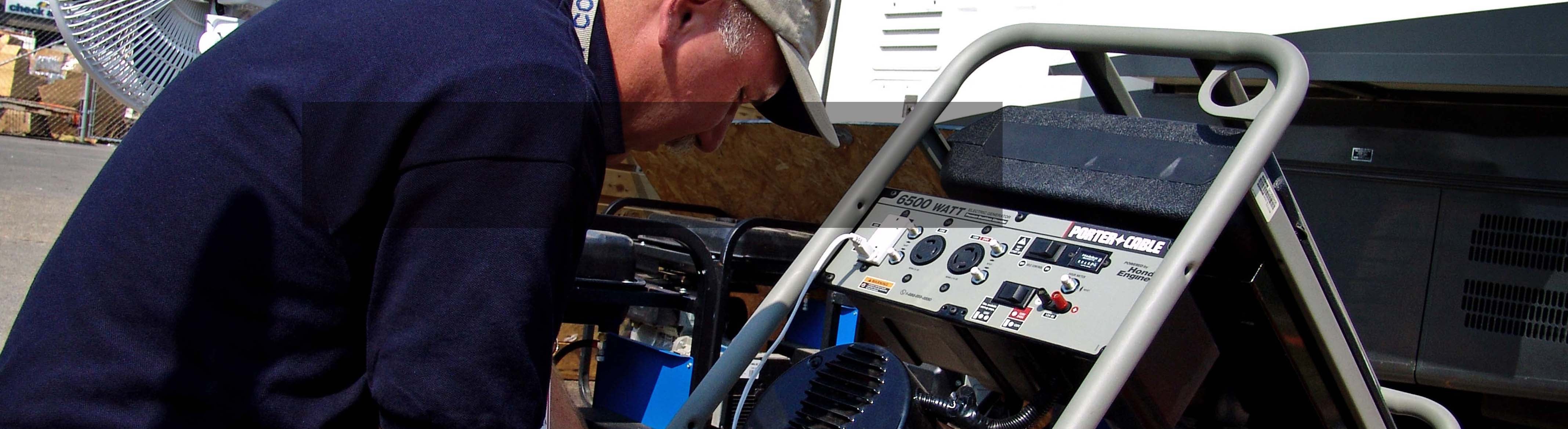 Never connect a standby generator into your home's electrical system