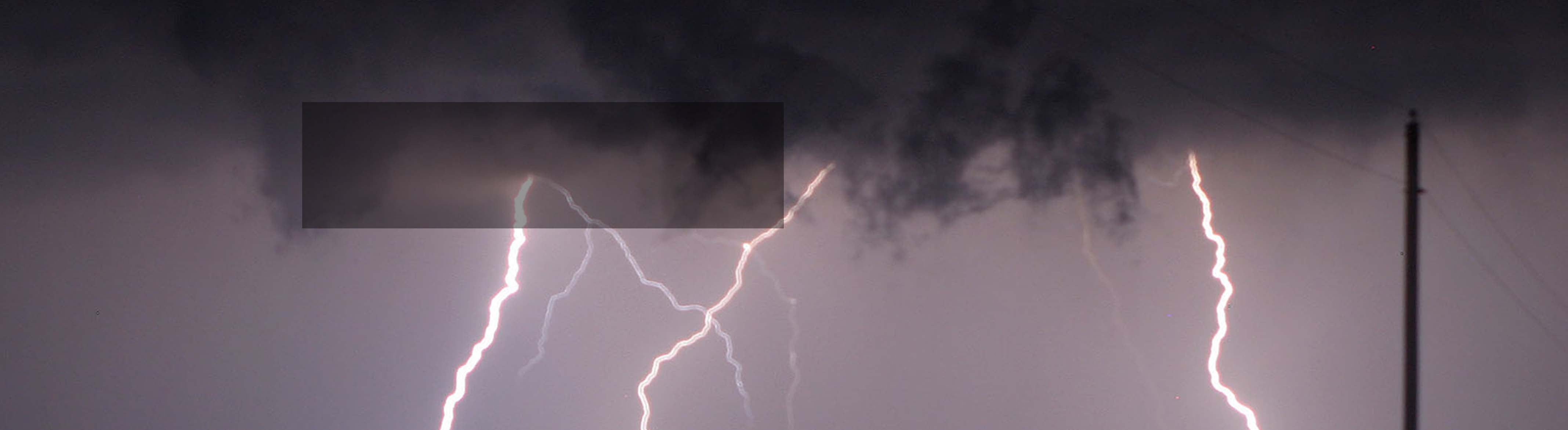 If you hear thunder lightning is close enough to pose a threat.