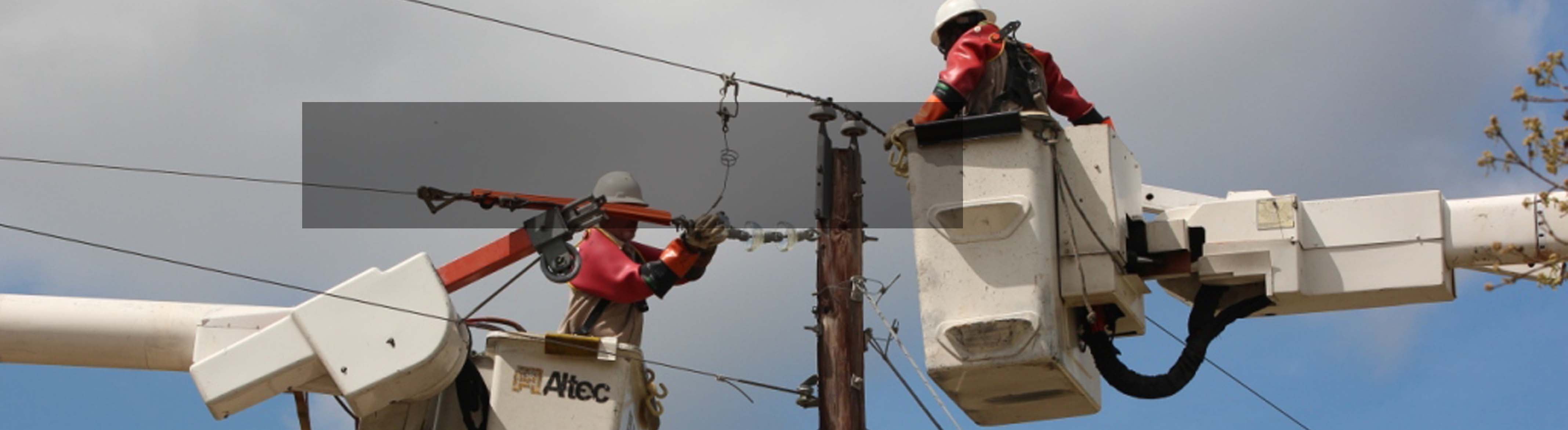 Thank you for your patience as crews work to restore power.