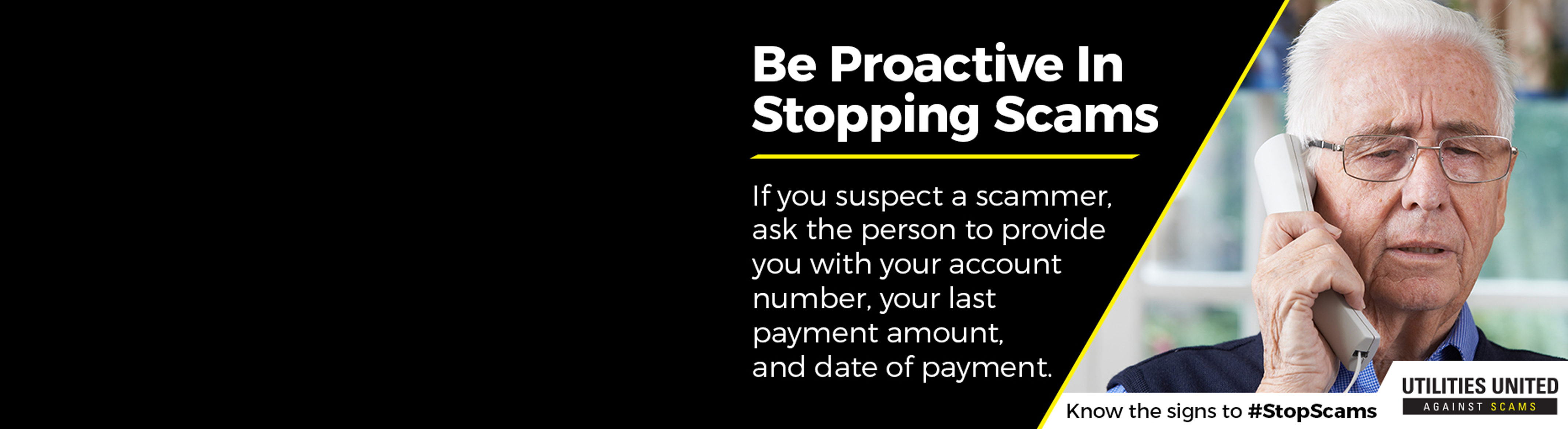 Be Proactive in Stopping Scams