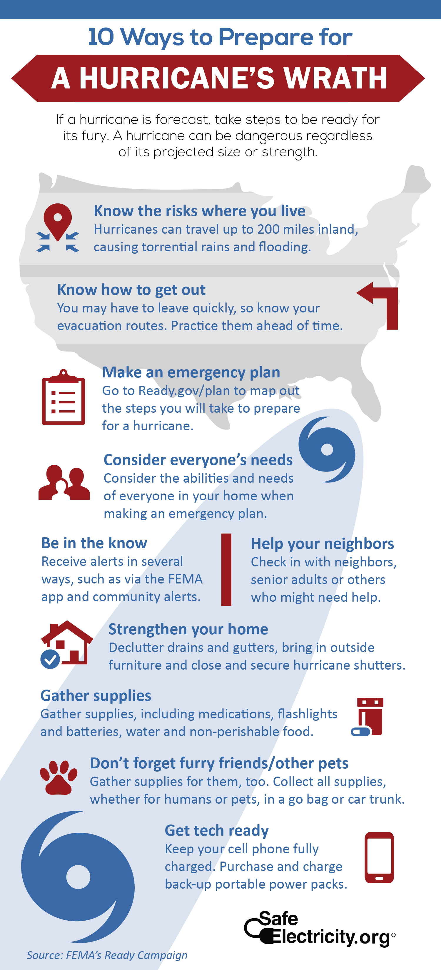 10 Ways to Prepare for a Hurricane